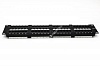 - 19&quot; 2U, 48  RJ-45, UTP Cat. 5e, Dual IDC (PP2-19-48-8P8C-C5e-110D) (10)