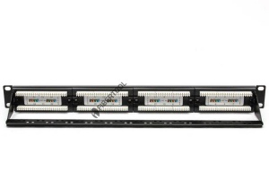 - 19&quot; 1U, 24  RJ-45, UTP Cat. 5e, Dual IDC,   (20   )