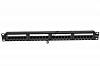 - 19&quot; 1U, 24  RJ-45, UTP Cat. 5e, Dual IDC,   (20   )